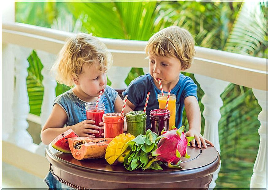 10 fruit smoothies for kids