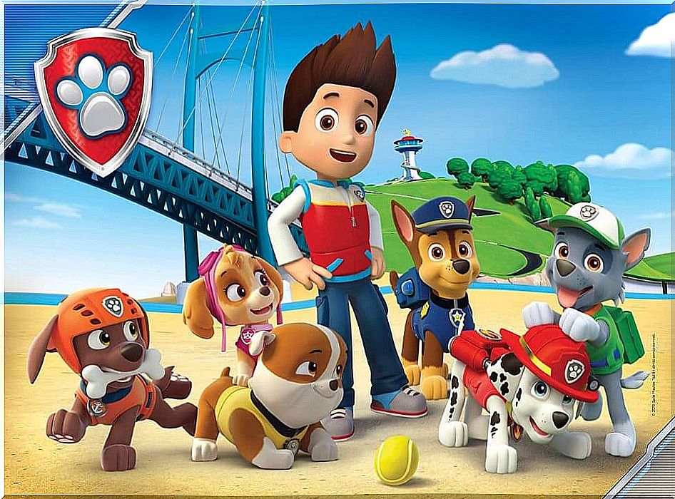 The Paw Patrol, one of the most acclaimed children's series by children.