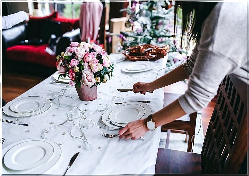 5 ideas to decorate the Christmas table