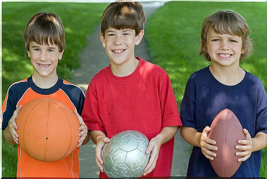 Psychological benefits of sport in children