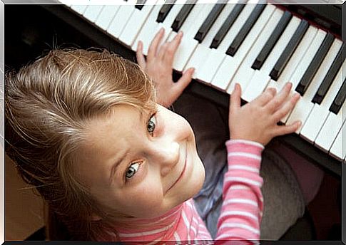A piano is one of the best toy choices for children 5 and older.