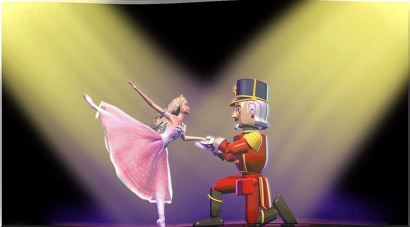 Barbie and the Nutcracker, one of the children's movies based on toys.