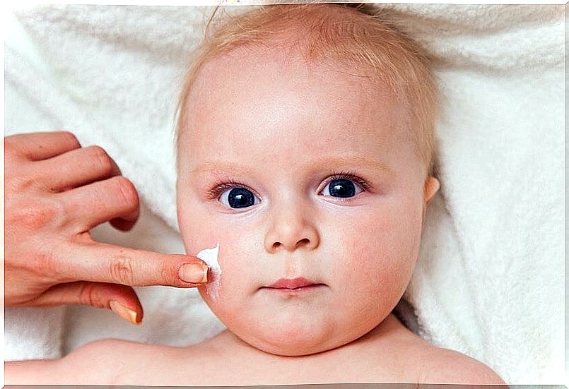 One of the most common skin irritations in babies is atopic dermatitis.