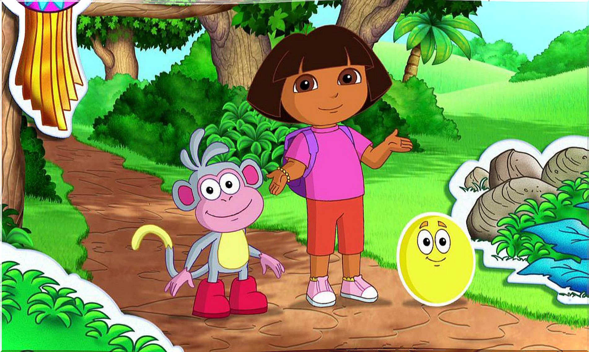Dora the Explorer, one of the most acclaimed interactive series.